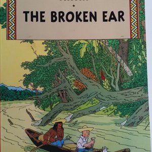 Tintin softcover graphic comic books bundle of 4 G to VG PB 2009 -2012 5 LB